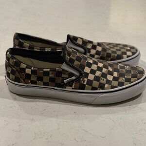 Camoflauge Vans - Skate Slip on - Men's 10.5 - Lightly used